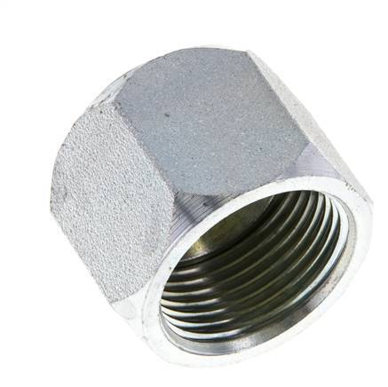 JIC End Cap UN 1-3/16INCH-12 Steel 170bar (2388.5psi)