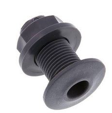 Conexión roscada para grifos de vaciado G1/2'' DN18 Pasamuros Polipropileno (pp) EPDM 10bar (140,5psi) FDA