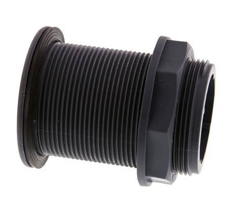 Conexión roscada para grifos de vaciado G2'' DN45.5 Pasamuros Polipropileno (pp) EPDM 10bar (140.5psi) FDA
