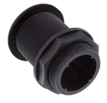 Conexión roscada para grifos de vaciado G2'' DN45.5 Pasamuros Polipropileno (pp) EPDM 10bar (140.5psi) FDA