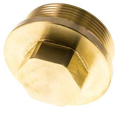 Tapón G2'' Latón con collar y hexágono exterior 16bar (224,8psi)