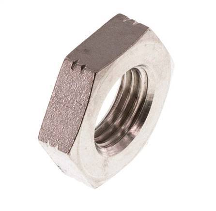 Lock Nut Rp1/4'' Stainless Steel [2 Pieces]
