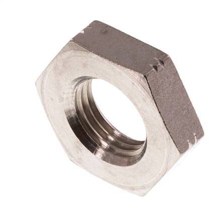 Lock Nut Rp1/4'' Stainless Steel [2 Pieces]