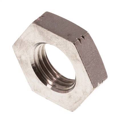 Lock Nut Rp1/4'' Stainless Steel [2 Pieces]