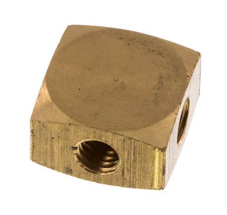 3-way Air Distributor M5 Brass 16 bar (224.8 psi)