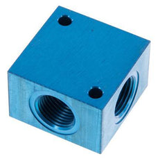 4-way Air Distributor G1/2'' Aluminium 16 bar (224.8 psi)