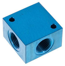 4-way Air Distributor G1/2'' Aluminium 16 bar (224.8 psi)