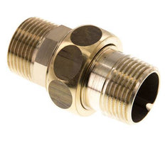 Racor recto de unión R1'' Latón Junta plana Centellen 16bar (224.8psi)