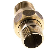 Racor recto de unión R1'' Latón Junta plana Centellen 16bar (224.8psi)