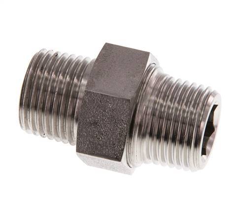 Espiga doble R1/2'' Separable Sello cónico de acero inoxidable 40bar (562.0psi)