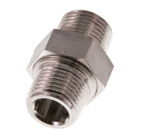 Espiga doble R1/2'' Separable Sello cónico de acero inoxidable 40bar (562.0psi)
