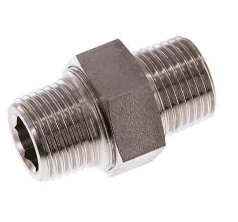 Espiga doble R1/2'' Separable Sello cónico de acero inoxidable 40bar (562.0psi)