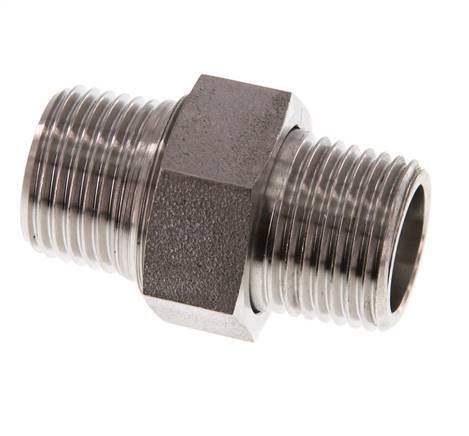 Espiga doble R1/2'' Separable Sello cónico de acero inoxidable 40bar (562.0psi)