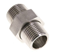 Espiga doble R1/2'' Separable Acero inoxidable Junta plana PTFE 40bar (562.0psi)