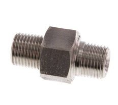 Espiga doble R1/8'' Separable Junta cónica de acero inoxidable 40bar (562.0psi)