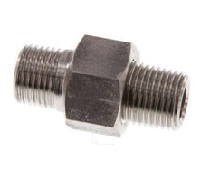 Espiga doble R1/8'' Separable Junta cónica de acero inoxidable 40bar (562.0psi)