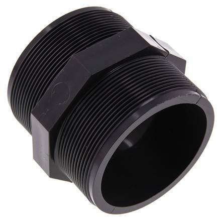 Boquilla reductora doble G3'' PVC-U 16bar (224.8psi) EN 1452-3
