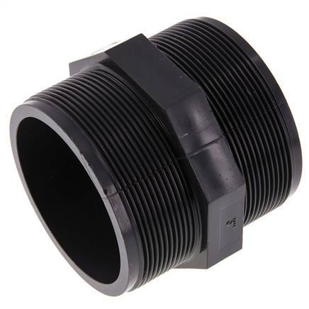Boquilla reductora doble G3'' PVC-U 16bar (224.8psi) EN 1452-3