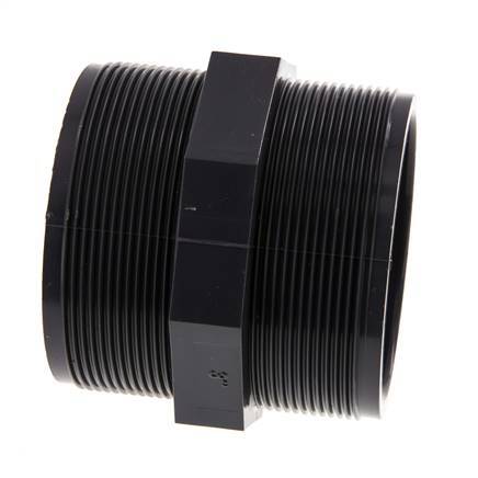 Boquilla reductora doble G3'' PVC-U 16bar (224.8psi) EN 1452-3