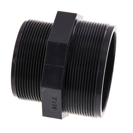 Racor Reductor Doble G2 1/2'' x G3'' PVC-U 16bar (224.8psi) EN 1452-3