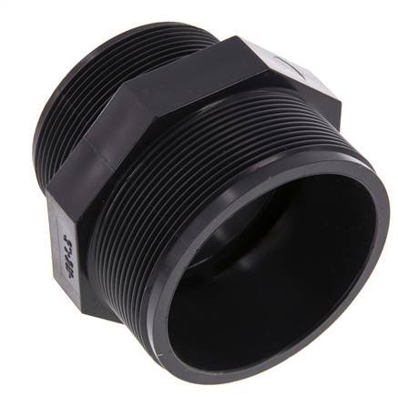 Racor Reductor Doble G2 1/2'' x G3'' PVC-U 16bar (224.8psi) EN 1452-3