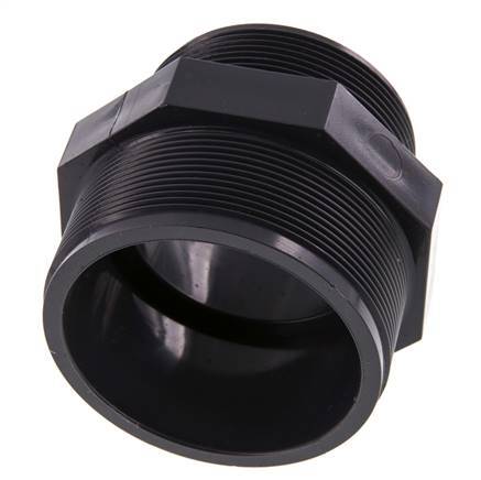 Racor Reductor Doble G2 1/2'' x G3'' PVC-U 16bar (224.8psi) EN 1452-3