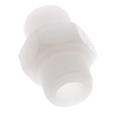 Espiga doble G3/4'' PVDF 10bar (140.5psi) FDA 36mm Hex.