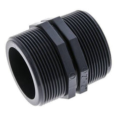 Espiga doble G2'' Polipropileno (pp) 10bar (140.5psi) FDA 64mm Hex.