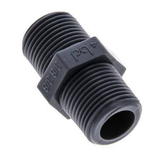 Double Nipple G3/8'' Polypropylene (pp) 10bar (140.5psi) FDA 20mm Hex [2 Pieces]