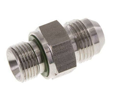 Espiga doble JIC G3/8'' x UNF 3/4''-16 Acero inoxidable FKM 275bar (3863.75psi)