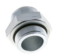 Espiga doble JIC G1 1/2'' x UN 1-7/8''-12 Acero NBR 105bar (1475.25psi)
