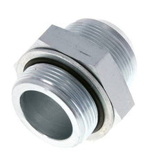 Espiga doble JIC G1 1/2'' x UN 1-7/8''-12 Acero NBR 105bar (1475.25psi)