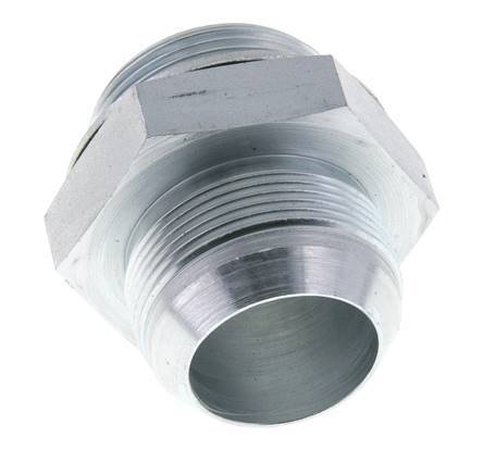 Espiga doble JIC G1 1/2'' x UN 1-7/8''-12 Acero NBR 105bar (1475.25psi)