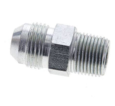 JIC Double Nipple UNF 3/4''-16 x 3/8'' NPT Steel 210bar (2950.5psi) [2 Pieces]