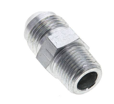 JIC Double Nipple UNF 3/4''-16 x 3/8'' NPT Steel 210bar (2950.5psi) [2 Pieces]