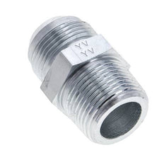 JIC Double Nipple UN 1-5/16''-12 x 1'' NPT Steel 140bar (1967.0psi)