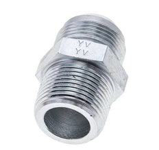 JIC Double Nipple UN 1-5/16''-12 x 1'' NPT Steel 140bar (1967.0psi)