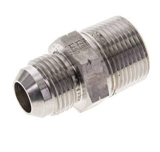 JIC Double Nipple UNF 7/8''-14 x 3/4'' NPT Stainless Steel 170bar (2388.5psi)