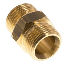 Espiga doble G1'' Macho x Macho Izquierda Latón 16bar (224.8psi) 36mm Hex.