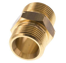 Espiga doble G1'' Macho x Macho Izquierda Latón 16bar (224.8psi) 36mm Hex.