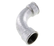 Racor acodado 90deg Rp1 1/2'' Hembra Hierro fundido largo 25bar (351.25psi)