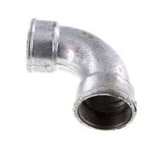 Racor acodado 90deg Rp2'' Hembra Hierro fundido corto 25bar (351.25psi)
