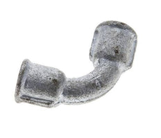 90deg Angled Fitting Rp1/4'' Female Long Cast Iron 25bar (351.25psi) [2 Pieces]
