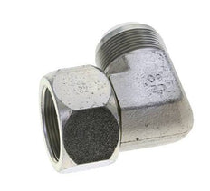 90deg JIC Angled Fitting UN 1-7/8''-12 Male x Female Steel 100bar (1405.0psi)