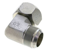 90deg JIC Angled Fitting UN 1-7/8''-12 Male x Female Steel 100bar (1405.0psi)