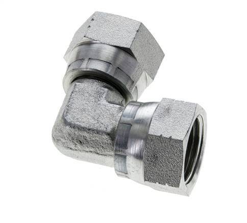Racor acodado 90deg JIC UNF 7/8''-14 Acero 210bar (2950.5psi)