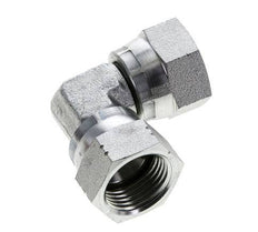 Racor acodado 90deg JIC UNF 7/8''-14 Acero 210bar (2950.5psi)
