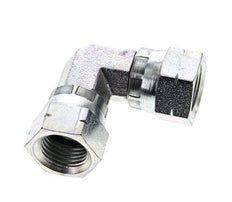 Racor acodado 90deg JIC UNF 9/16''-18 Acero 275bar (3863.75psi)