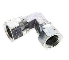 Racor acodado 90deg JIC UNF 9/16''-18 Acero 275bar (3863.75psi)