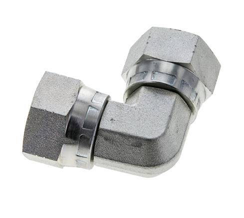 Racor acodado JIC 90deg UN 1-1/16''-12 Acero 210bar (2950.5psi)
